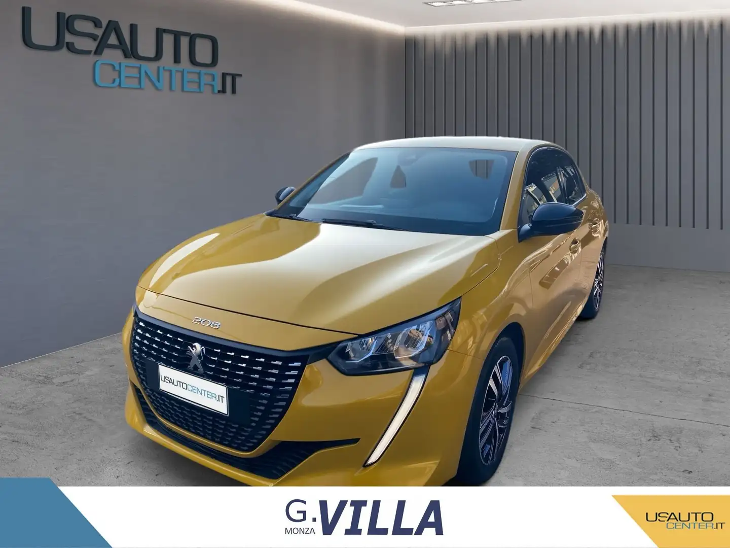Peugeot 208 1.5 bluehdi s&s 100cv my20 Allure Giallo - 1