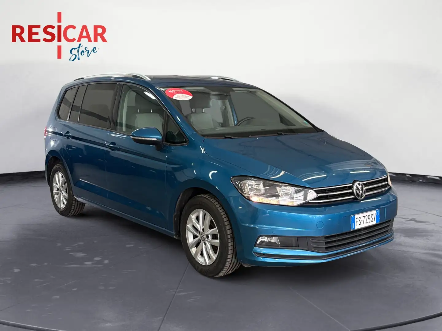 Volkswagen Touran 1.6 TDI SCR Business Bleu - 1