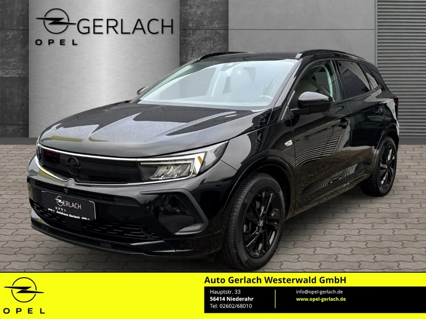 Opel Grandland GS Line Navi 360 Kamera LED Apple CarPlay Android Noir - 1