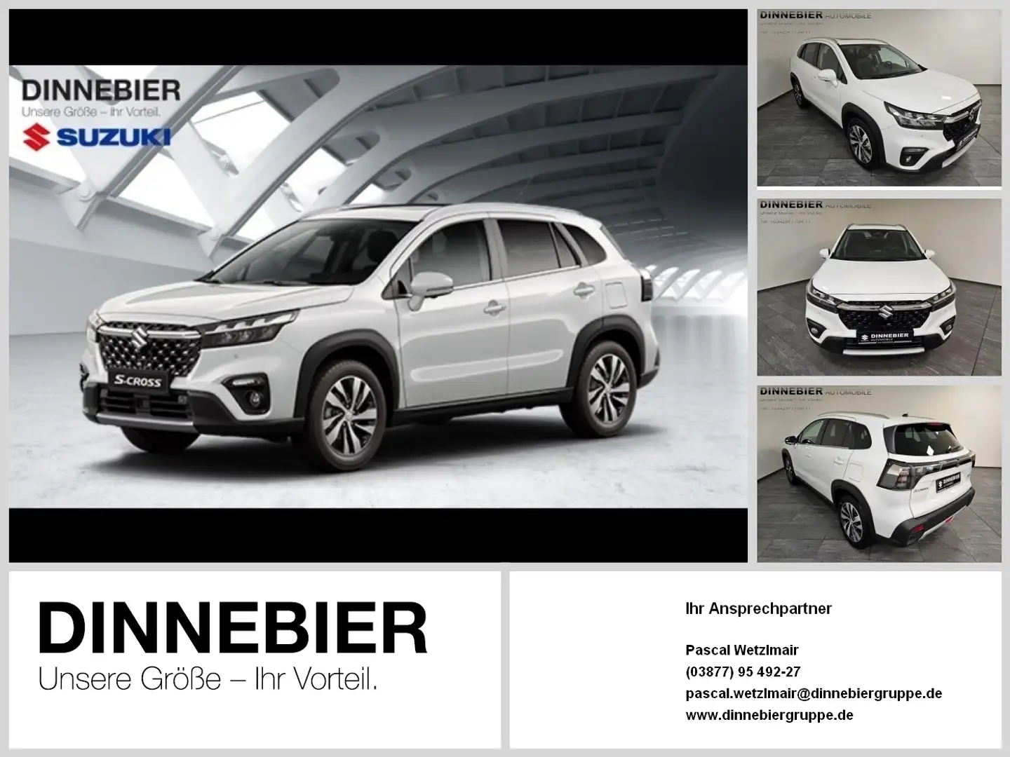 Suzuki S-Cross Comfort+ 4x4 (MT) *6 Jahre Garantie* Wit - 1