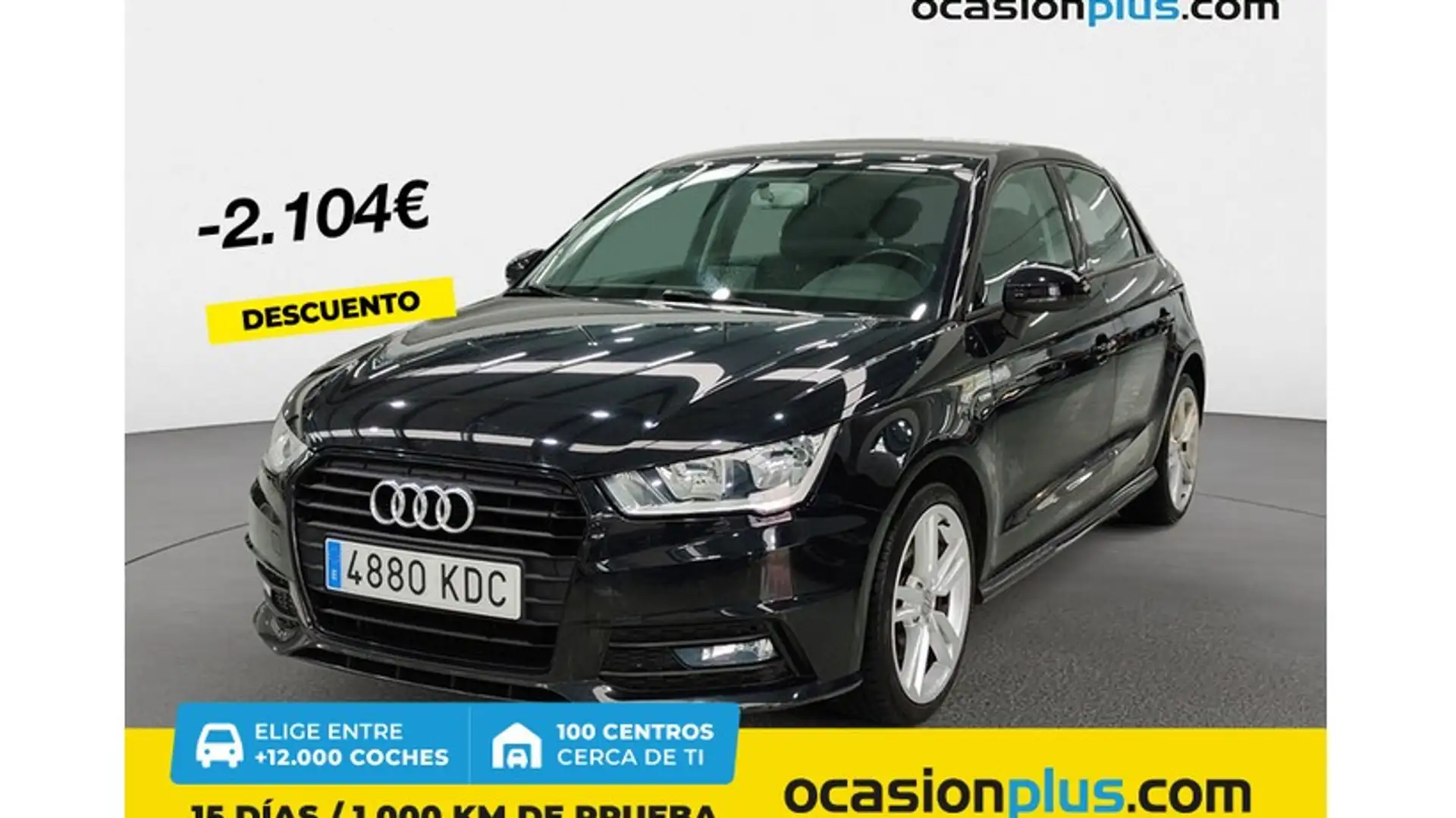 Audi A1 Sportback 1.4 TFSI Adrenalin 92kW Negro - 1