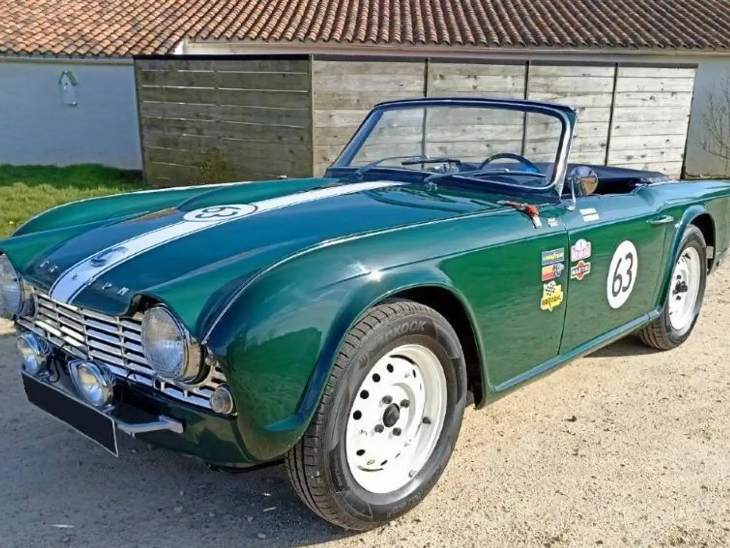 Triumph TR4 sport 2 weber 40 perfo Verde - 2