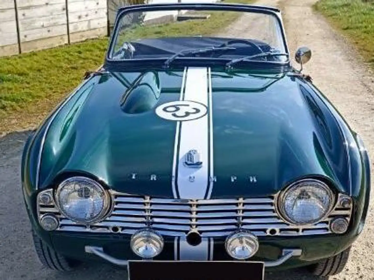 Triumph TR4 sport 2 weber 40 perfo Verde - 1