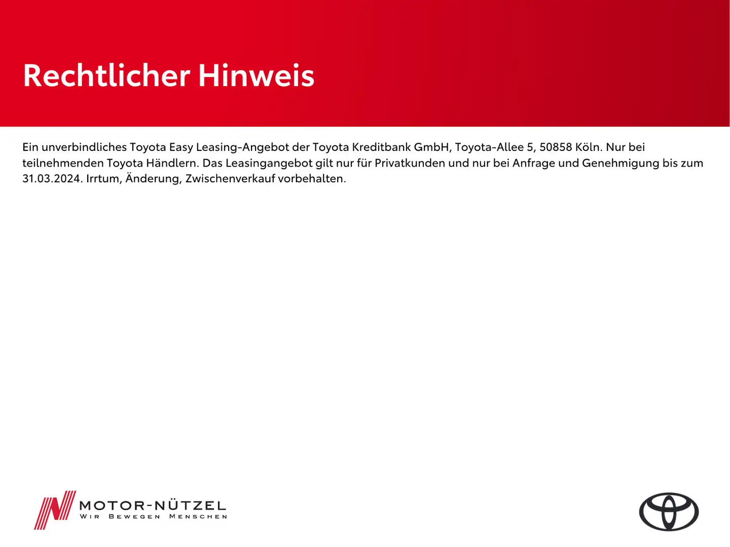 Toyota bZ4X Teamplayer - 0% Finanzierung Blau - 2