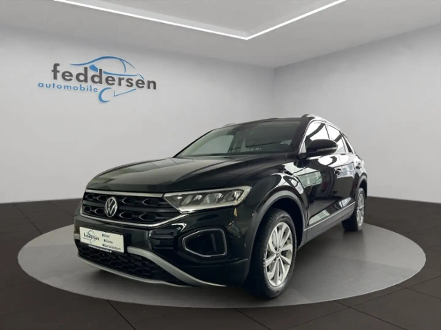 Volkswagen T-Roc Life 1.5 TSI Navi Sitzheizung LED KLIMA AL Schwarz - 2