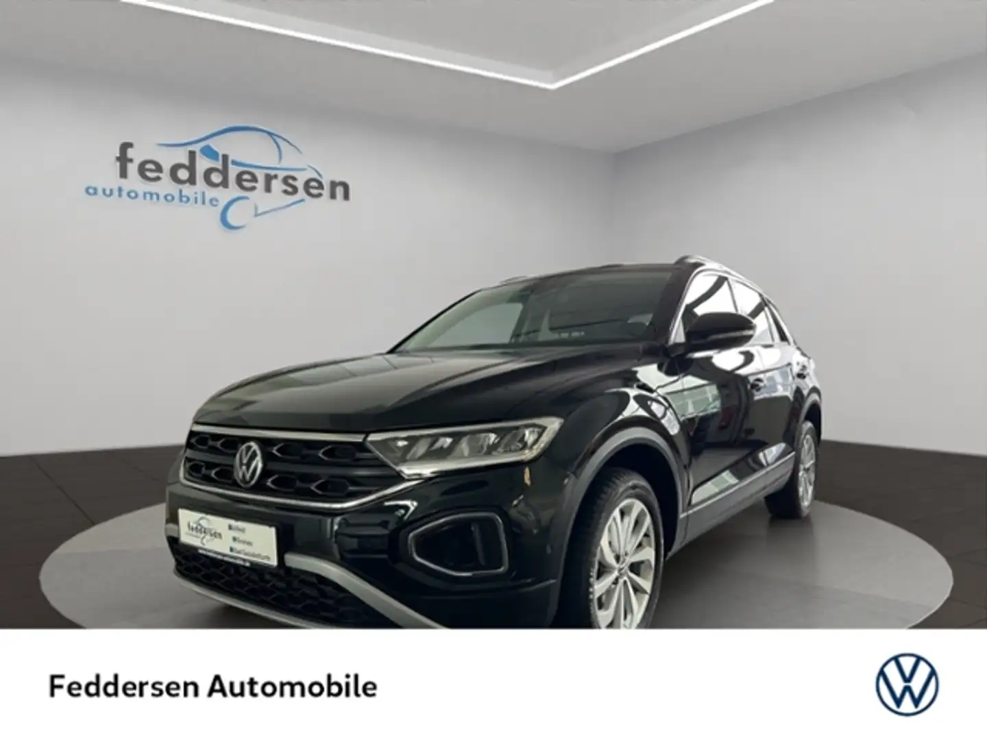 Volkswagen T-Roc Life 1.5 TSI Navi Sitzheizung LED KLIMA AL Schwarz - 1