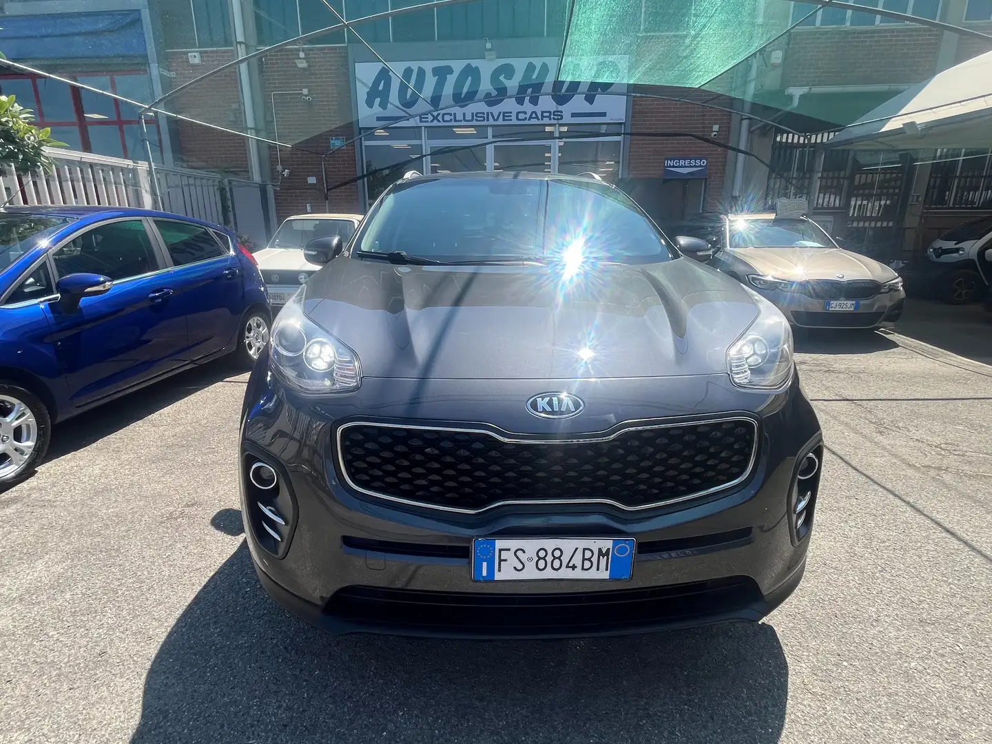 Kia Sportage Sportage 1.7 crdi Class Style Pack 2wd 115cv my17 Gris - 2