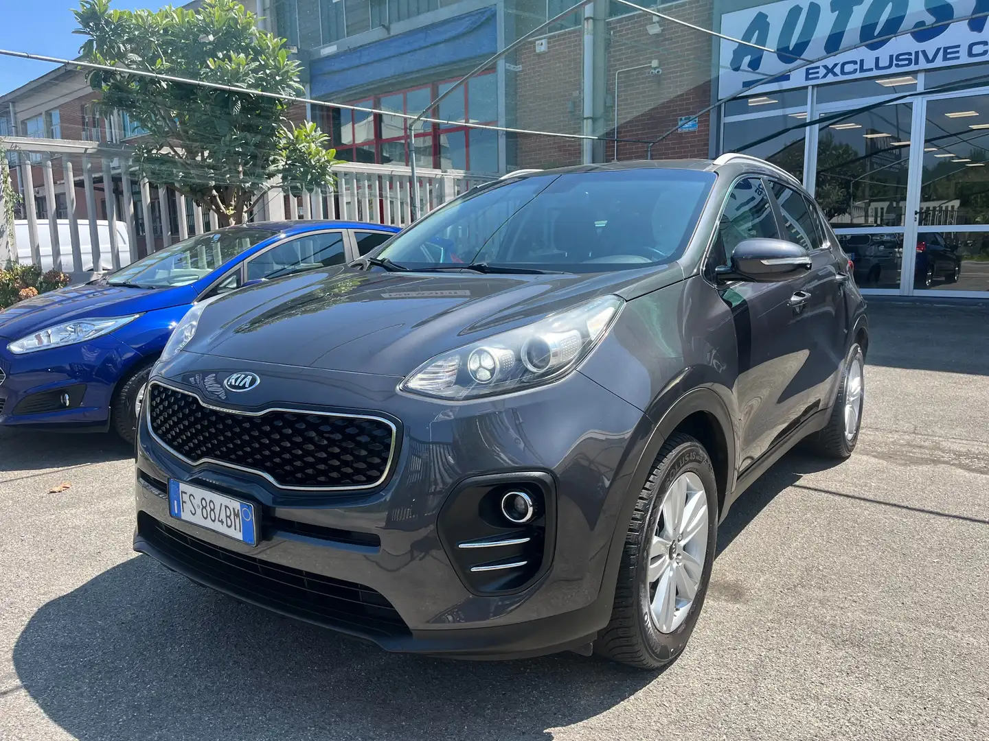 Kia Sportage Sportage 1.7 crdi Class Style Pack 2wd 115cv my17 Gris - 1