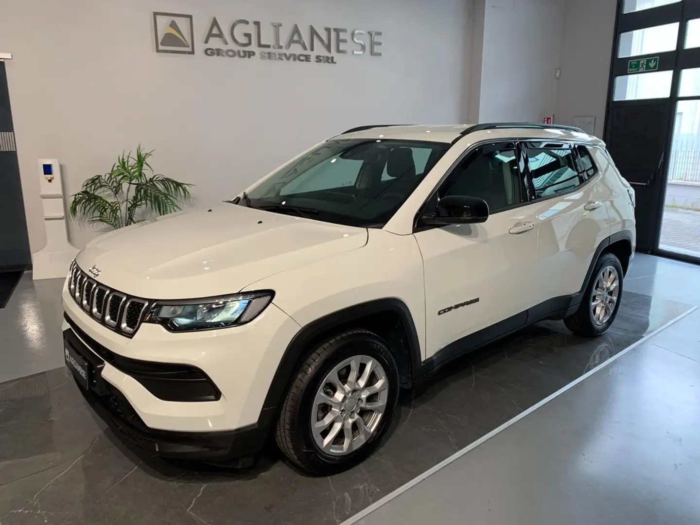 Jeep Compass 1.3 Turbo T4 150 CV aut. 2WD Longitude Blanco - 1