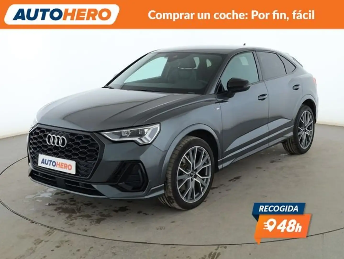Audi Q3 40 TDI quattro Black line Gris - 1