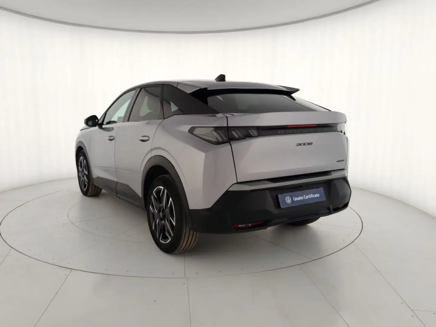 Peugeot 3008 3008 Hybrid 136 e-DCS6 Allure Gris - 2