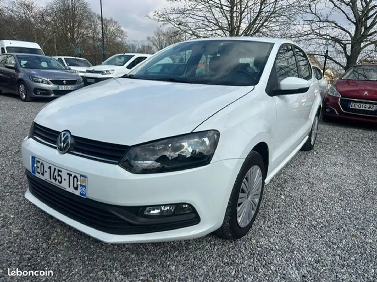 Volkswagen Polo 1.0 75 Trendline Suivi Complet Très Propre Garanti Blanc - 1