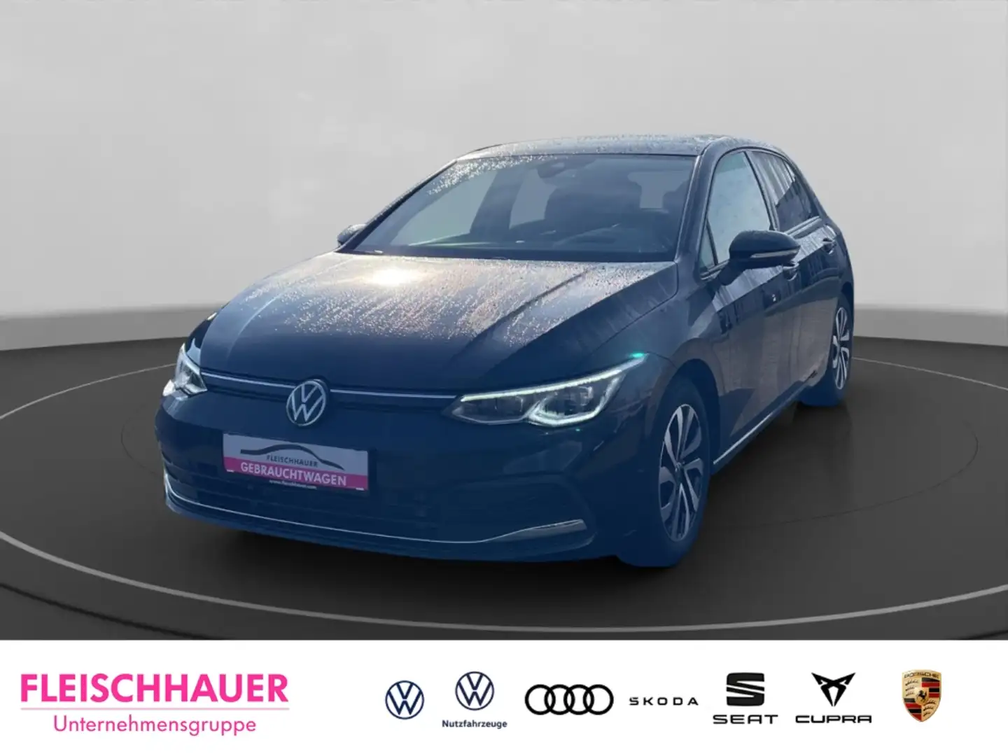 Volkswagen Golf 2.0 TDI DSG Active AHK schwenk TopPaket RFK Keyles Noir - 1