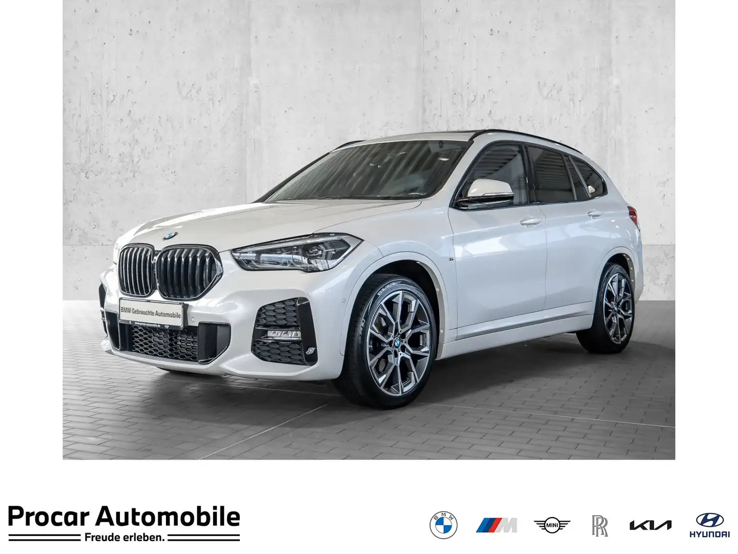 BMW X1 sDrive18i M-Sport Headup Pano Anhängk. Kamera Blanc - 1
