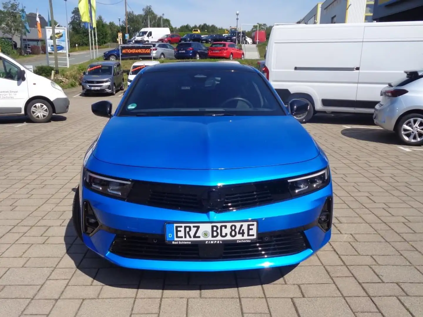 Opel Astra Electric 156 PS Schiebedach, LED, Carplay Bleu - 2