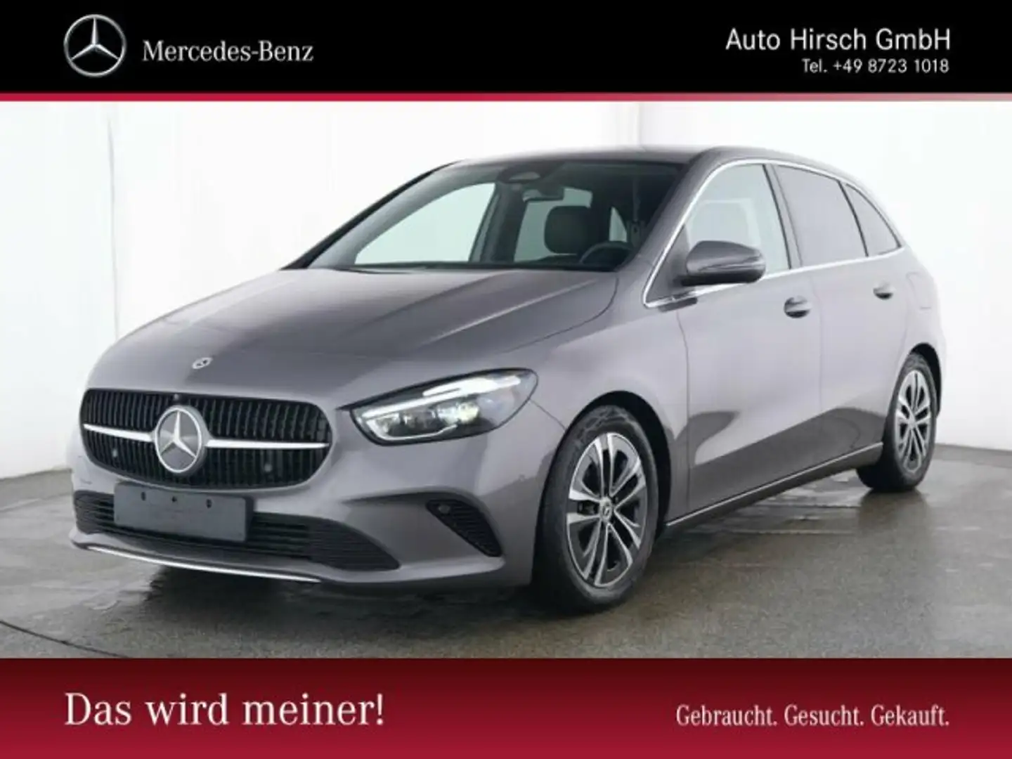 Mercedes-Benz B 200 B 200 d Progressive+AHK+Kamera+MULTIBEAM+Totwink Grau - 1