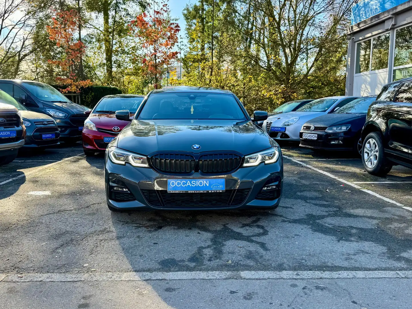 BMW 320 i Pack M Sport SHADOW/LASER/TOIT OUVRANT Gris - 2