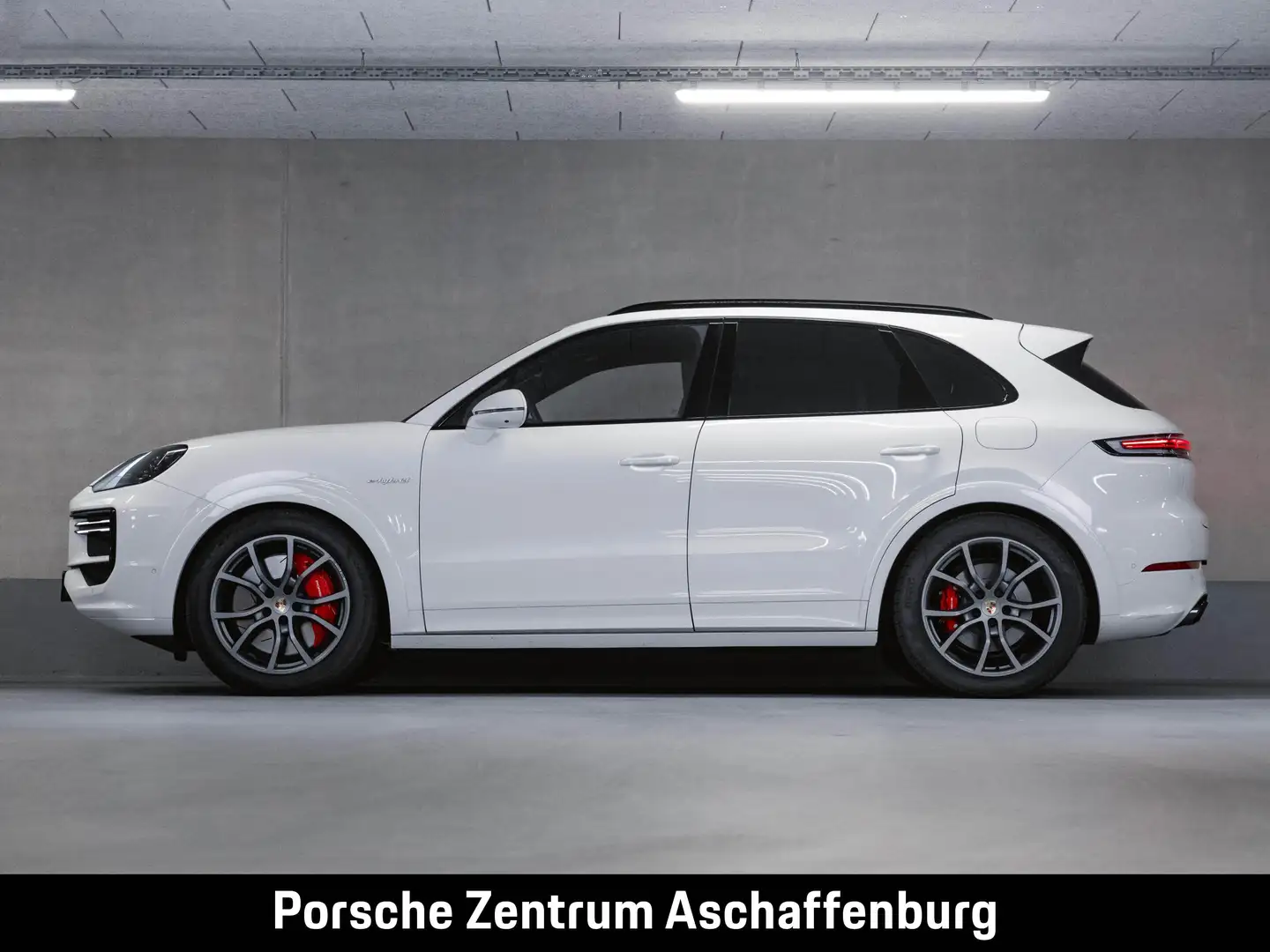 Porsche Cayenne Turbo E-Hybrid Panorama Sportabgasanlage Weiß - 2