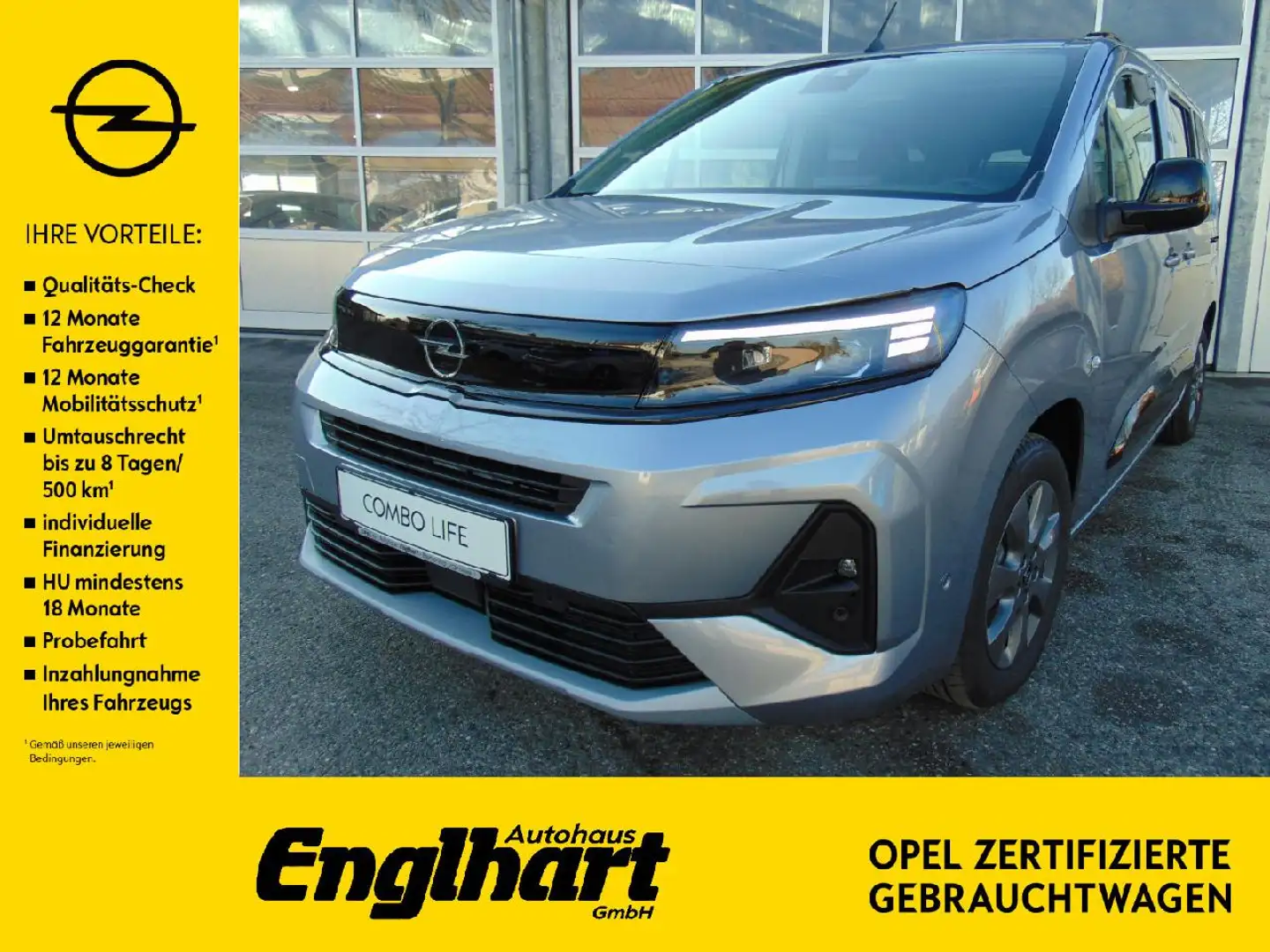 Opel Combo Life Facelift 1.5 Diesel GS Grau - 1