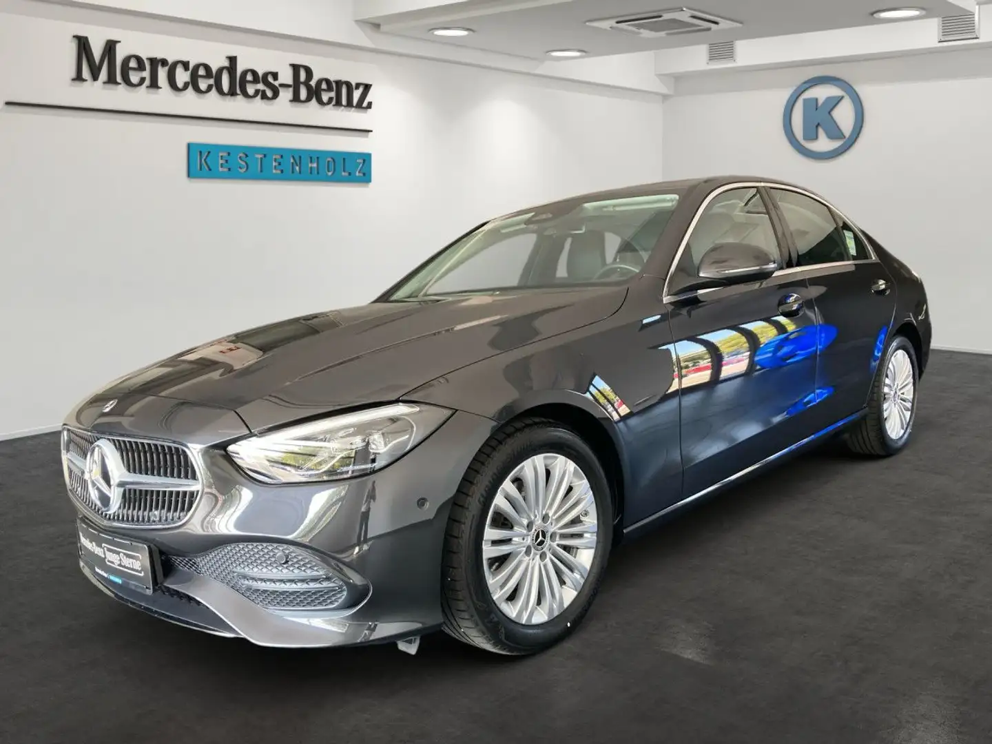 Mercedes-Benz C 180 Avantgarde KAMERA+AMBIENTE+SCHIEBEDACH+SHZ Grau - 2