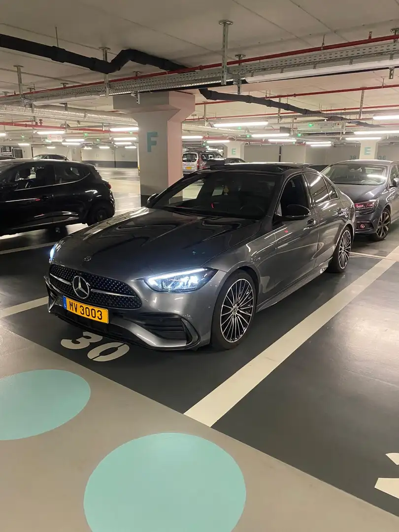 Mercedes-Benz C 180 9G-TRONIC AMG Line Gris - 2