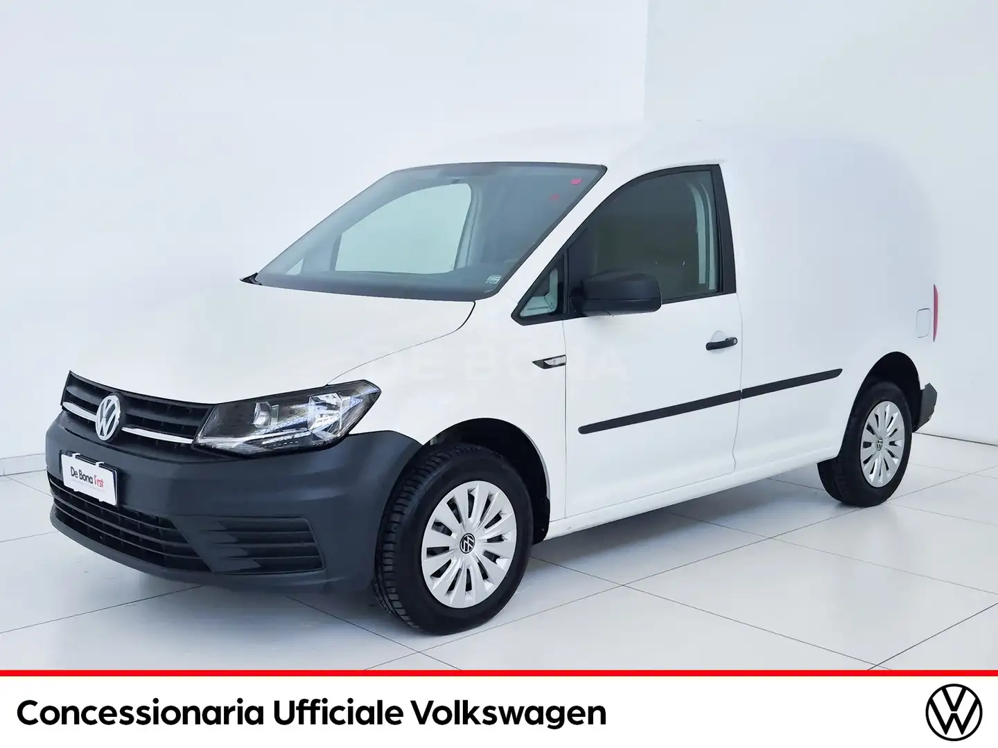 Volkswagen Caddy 2.0 tdi 102cv van business e6 Blanc - 1