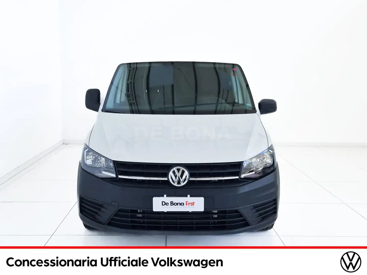Volkswagen Caddy 2.0 tdi 102cv van business e6 Blanc - 2
