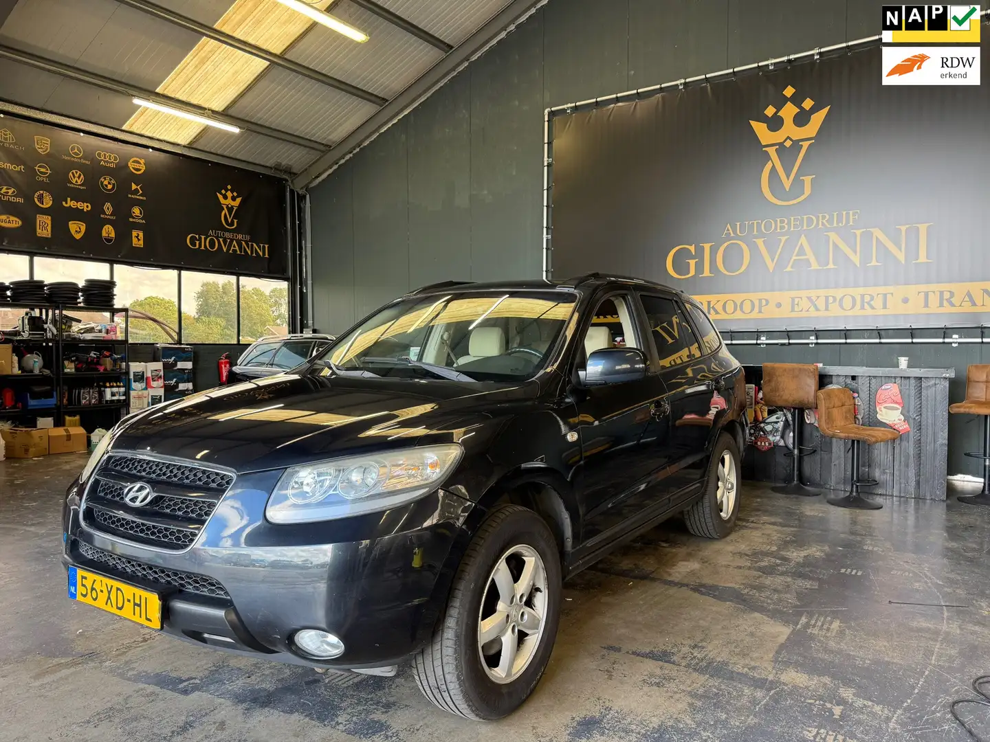 Hyundai SANTA FE 2.7i V6 Dynamic 7p. INRULEN MOGELIJK Black - 1