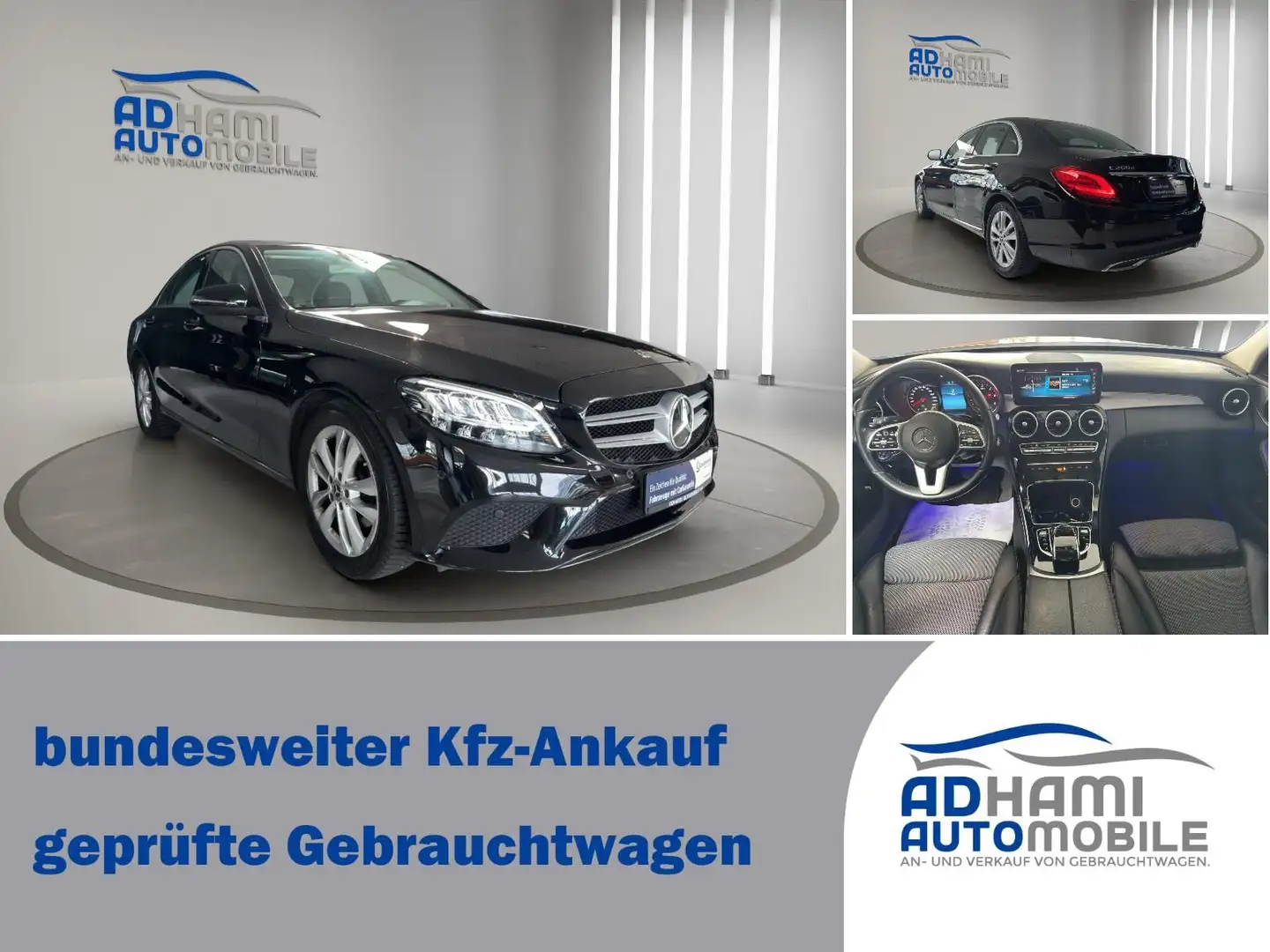 Mercedes-Benz C 200 Lim. Avantgarde/2.HAND/NAVI/KLIMA/SHZ/CAM! Negro - 2