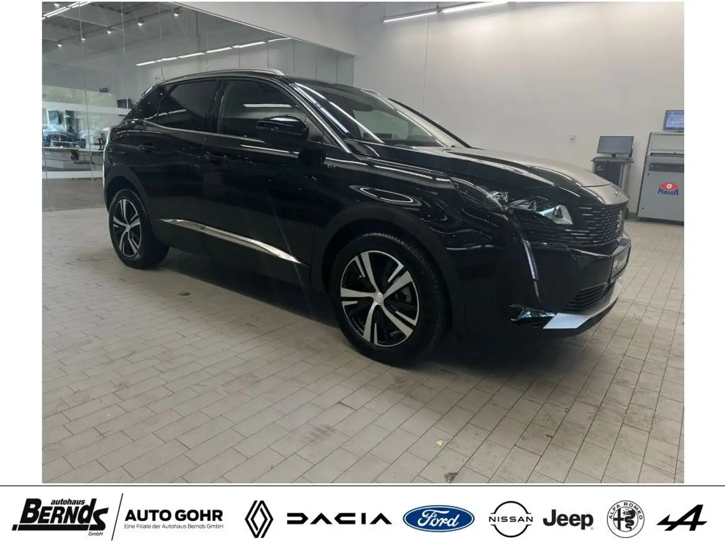 Peugeot 3008 PureTech 130 Stop & Start GPF EAT8 GT NAVIGATION Schwarz - 2