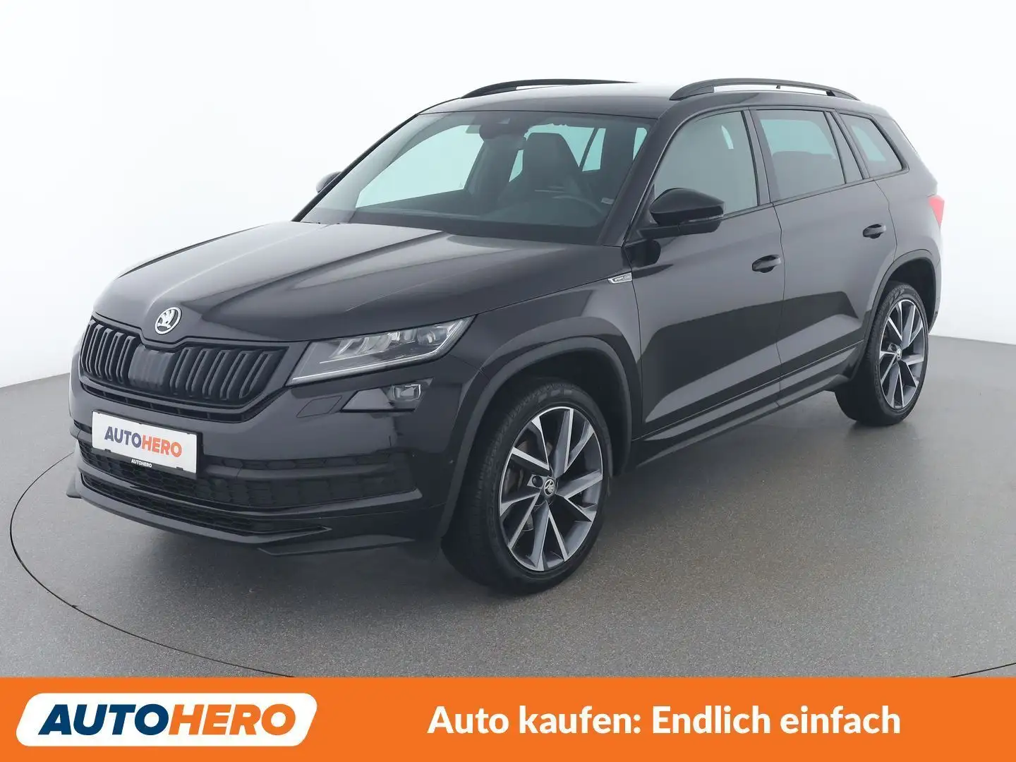 Skoda Kodiaq 2.0 TDI Sportline Schwarz - 1