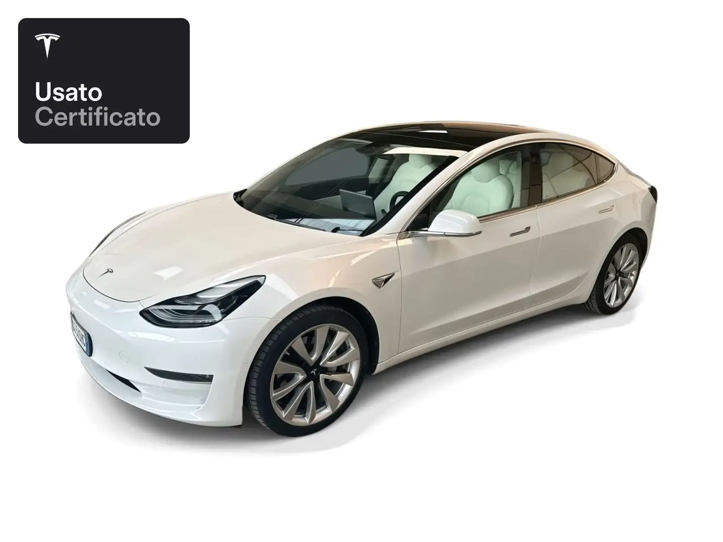 Tesla Model 3 Long Range AWD Blanc - 1