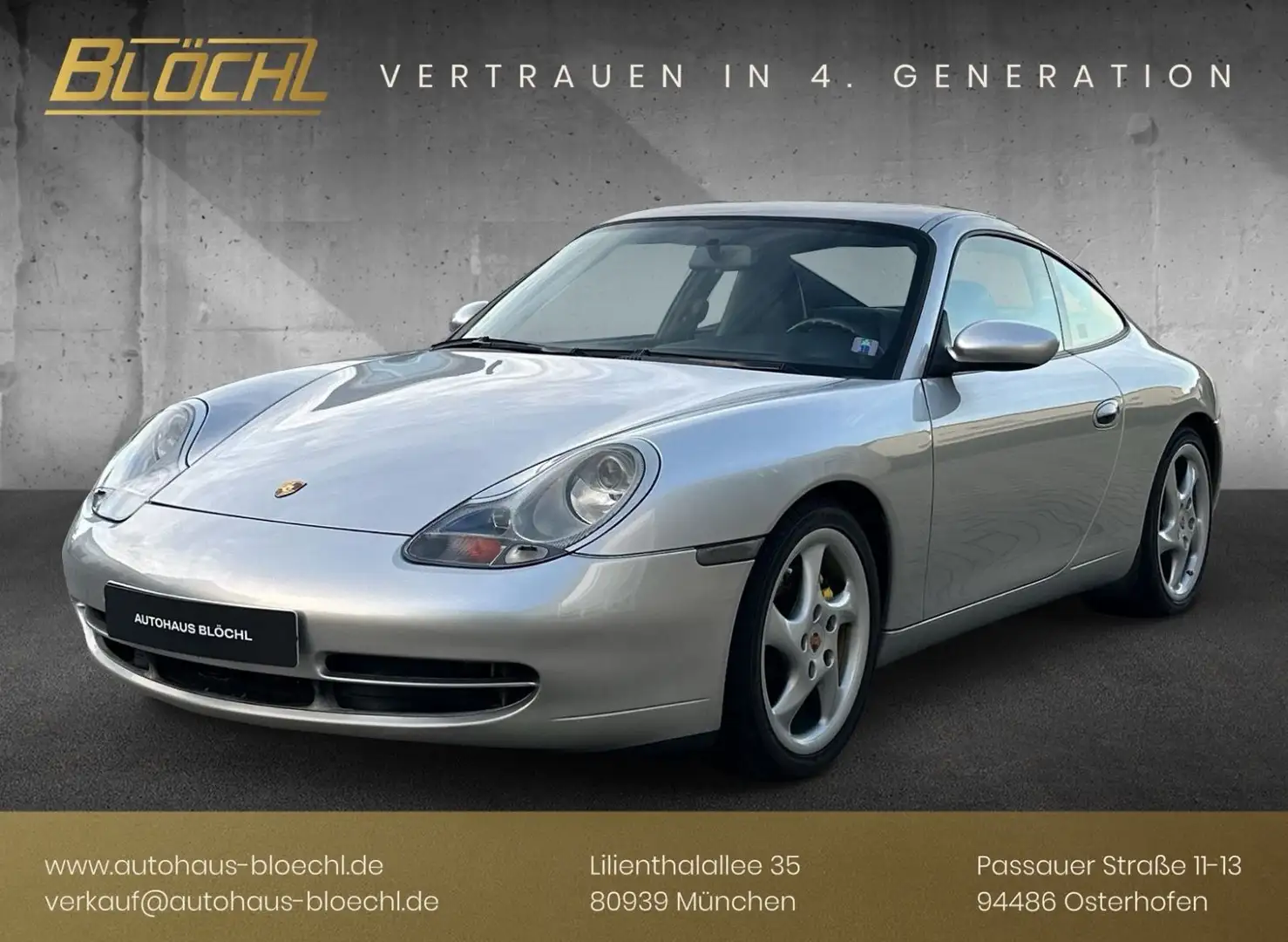 Porsche 996 Carrera Coupé Argent - 1