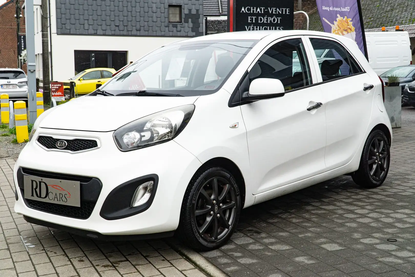 Kia Picanto 1.0i Easy*AIRCO*BLUETHOOT*JANTES ALU*GARANTIE 12 M Biały - 1