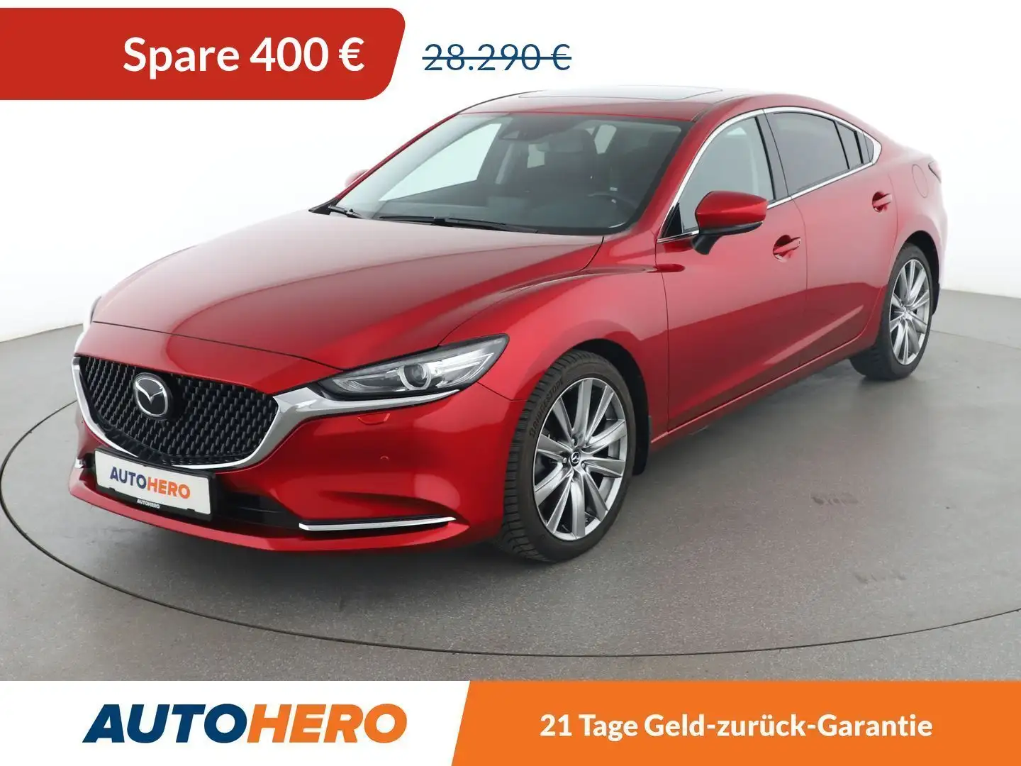 Mazda 6 2.5 Sports-Line Aut.*NAVI*LED*360CAM*SHZ*LHZ*ALU* Rosso - 1