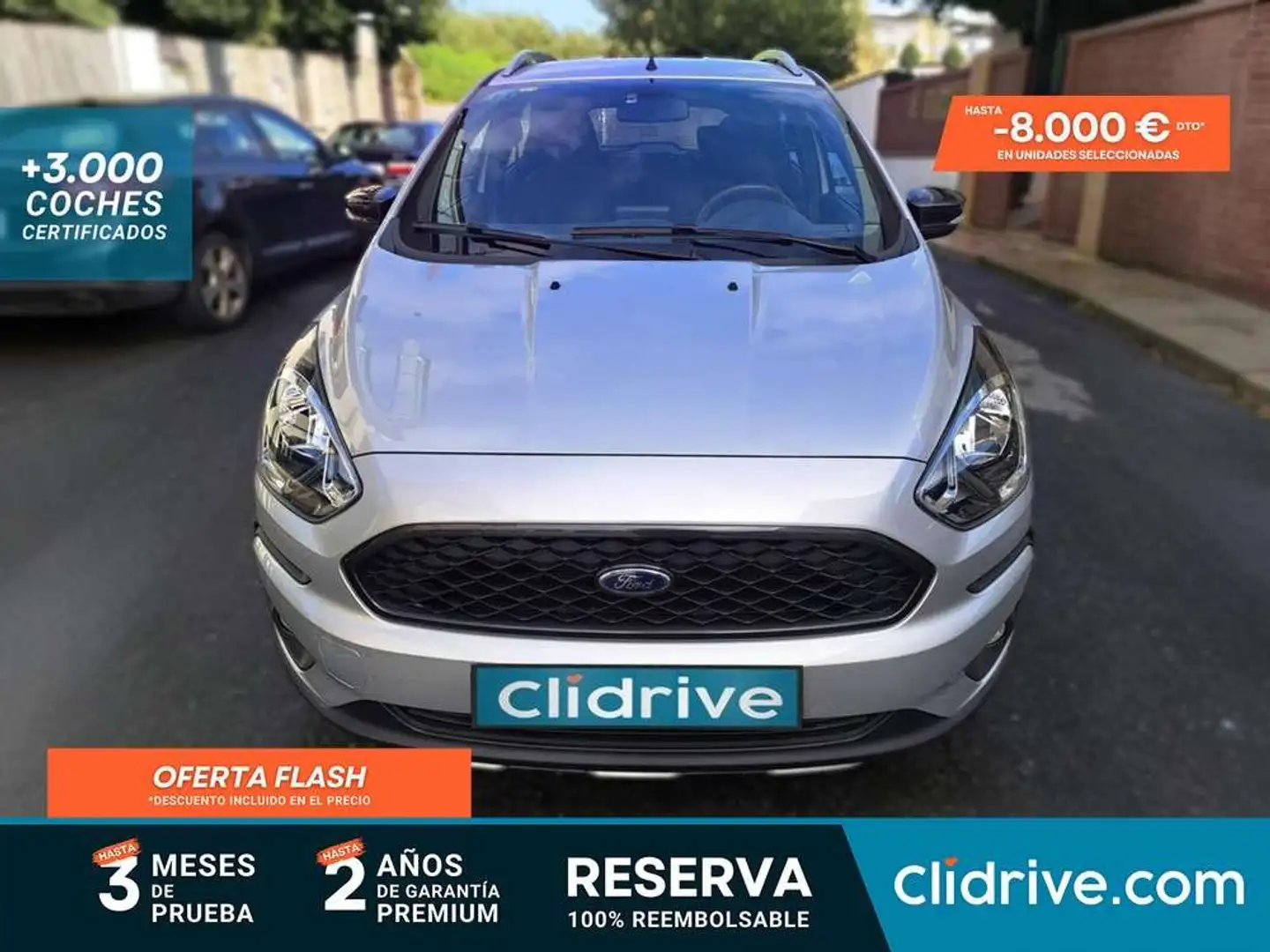 Ford Ka/Ka+ Ka+ 1.19 Ti-VCT Ultimate Gris - 1