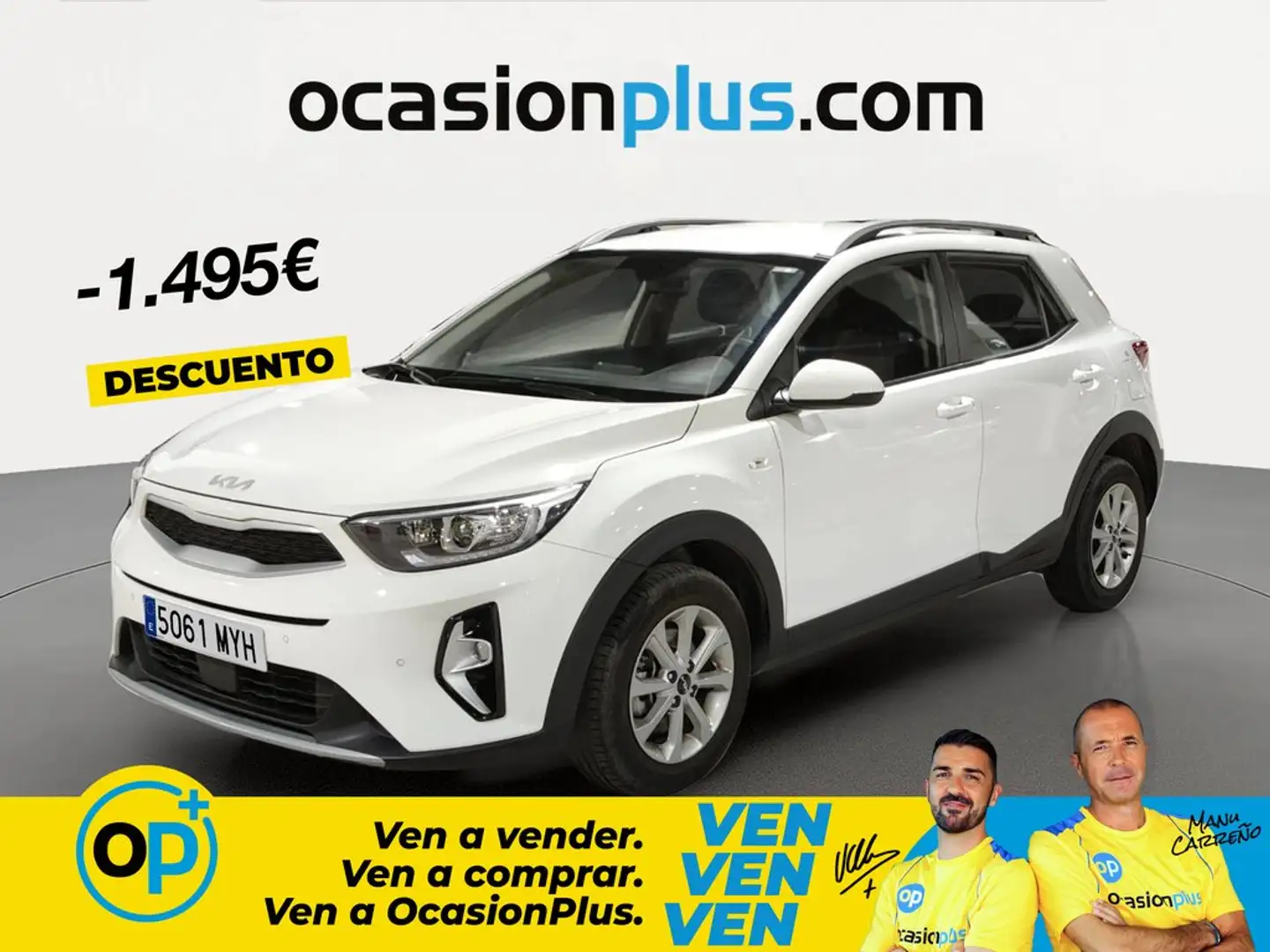 Kia Stonic 1.2 DPi Drive Blanco - 1