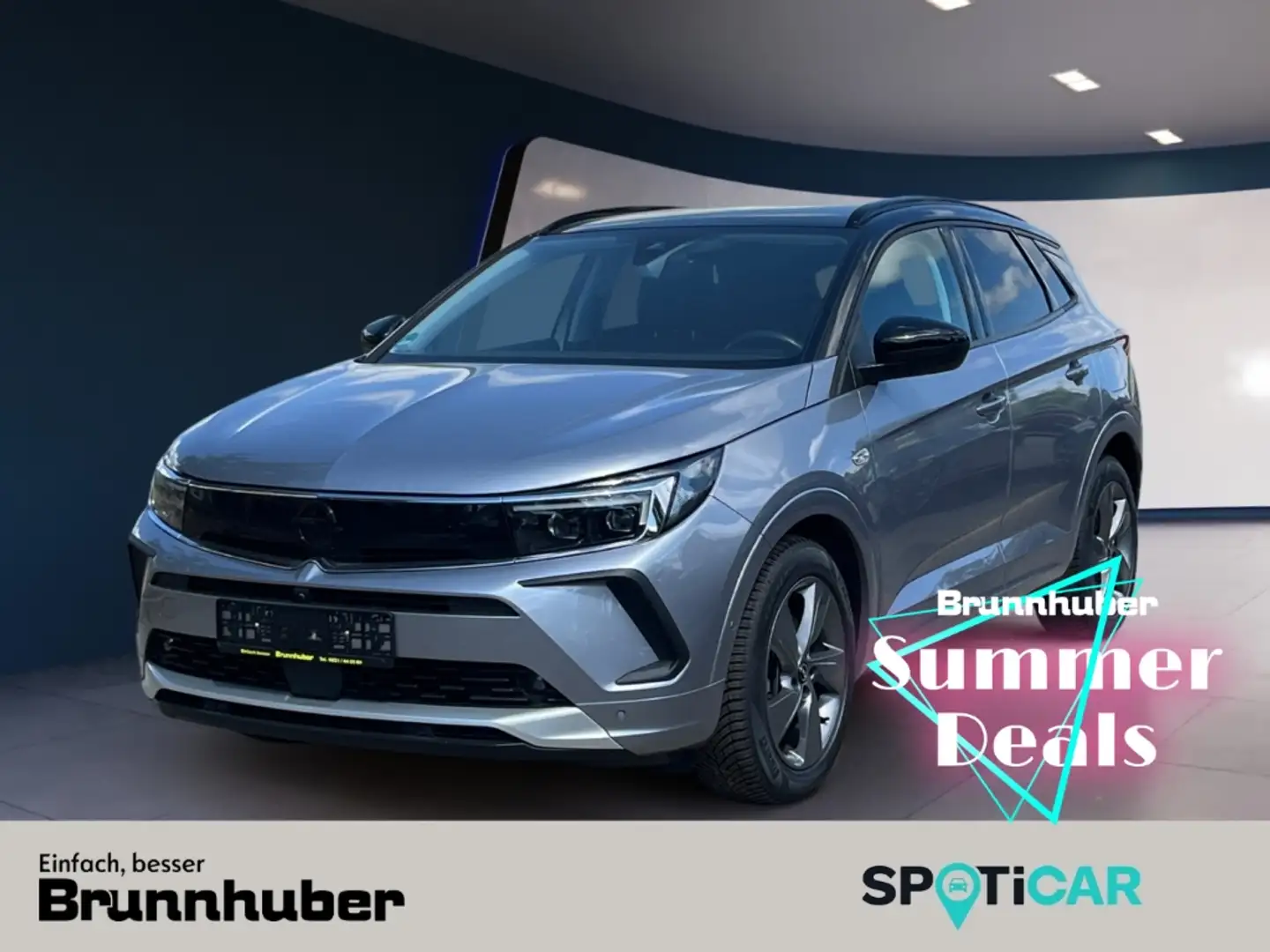 Opel Grandland Plug-in-Hybrid 1.6 Turbo Hybrid EU6d Hybrid, Ultim Grigio - 1