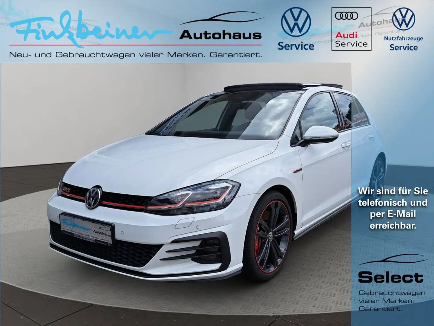 Volkswagen Golf GTI Golf VII GTI Performance 2.0l TSI Bluetooth Navi Bianco - 1