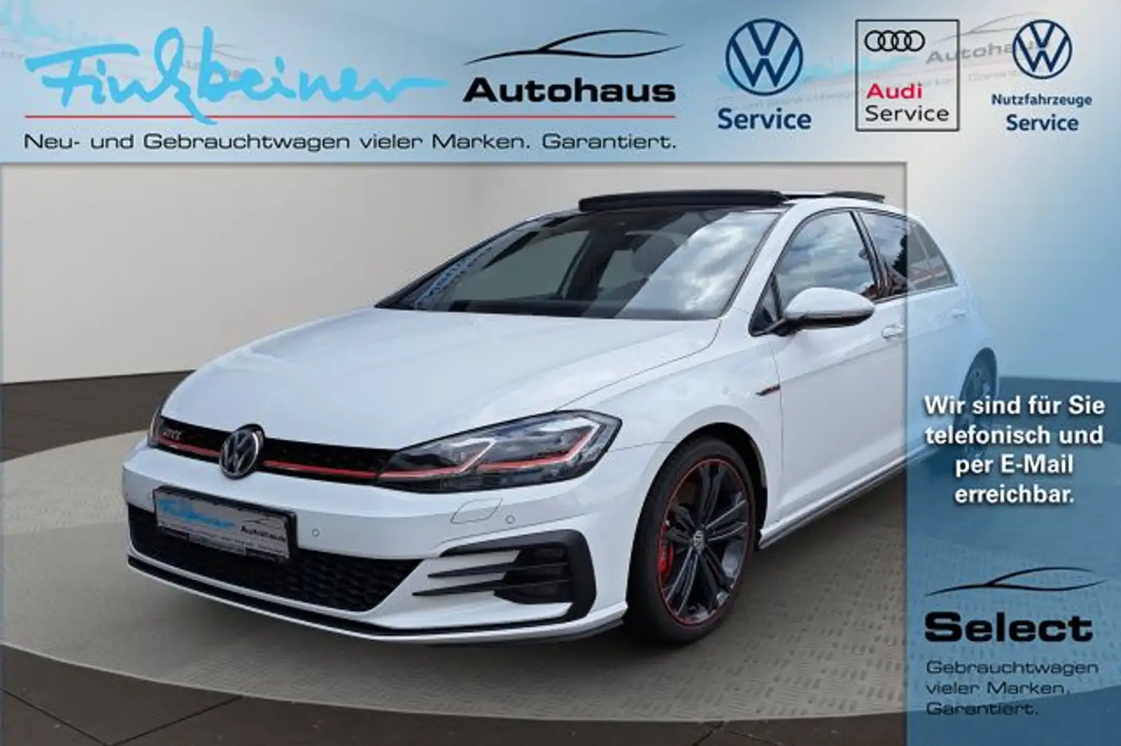 Volkswagen Golf GTI Golf VII GTI Performance 2.0l TSI Bluetooth Navi Weiß - 1