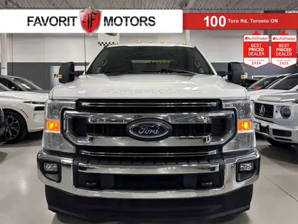 White 2021 Ford F-250 Super Duty Pickup Truck Four-Wheel Drive Automatic