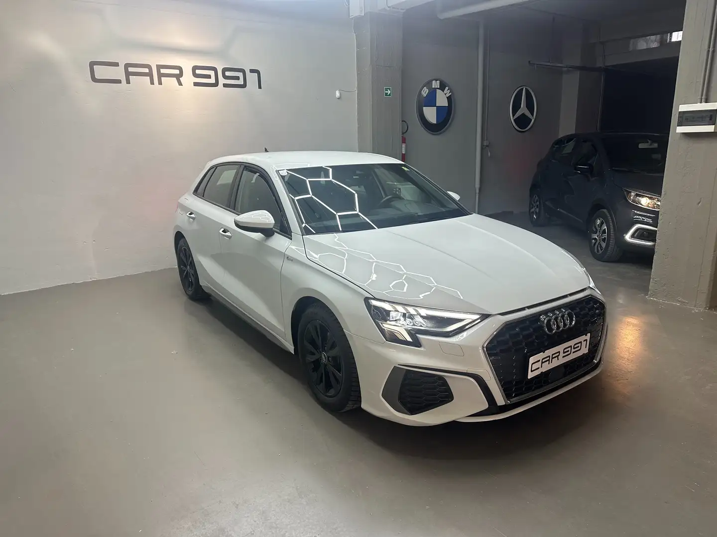 Audi A3 SPB 30 2.0 TDI S line  virtual navi km certificati Bianco - 1