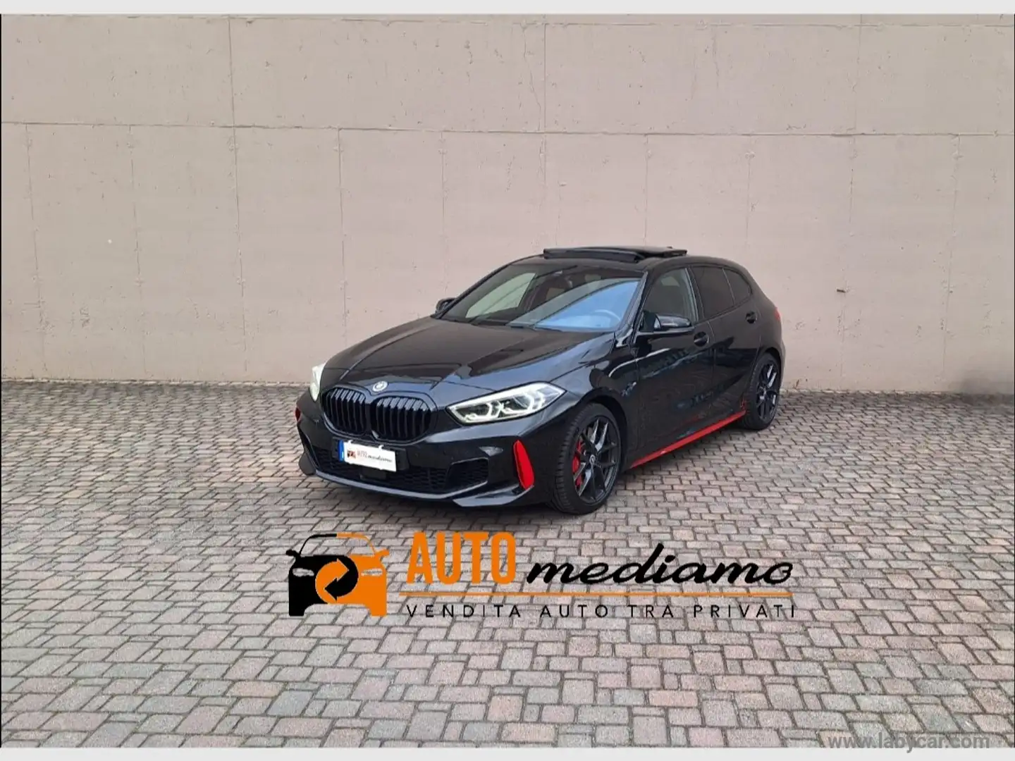 BMW 128 128ti 5p. Msport TETTO + SEDILI GUSCIO Nero - 1