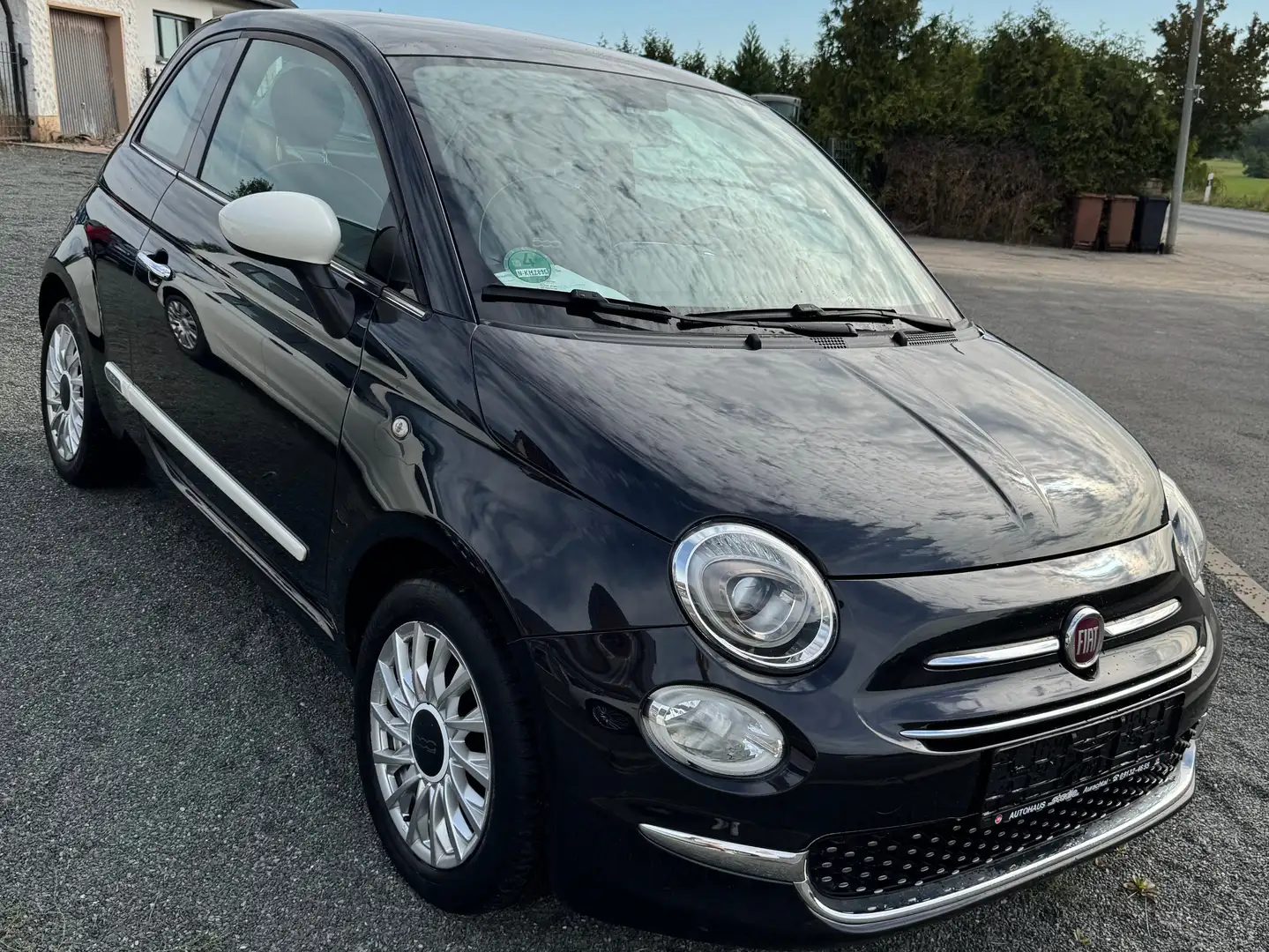 Fiat 500 Lounge Schwarz - 1