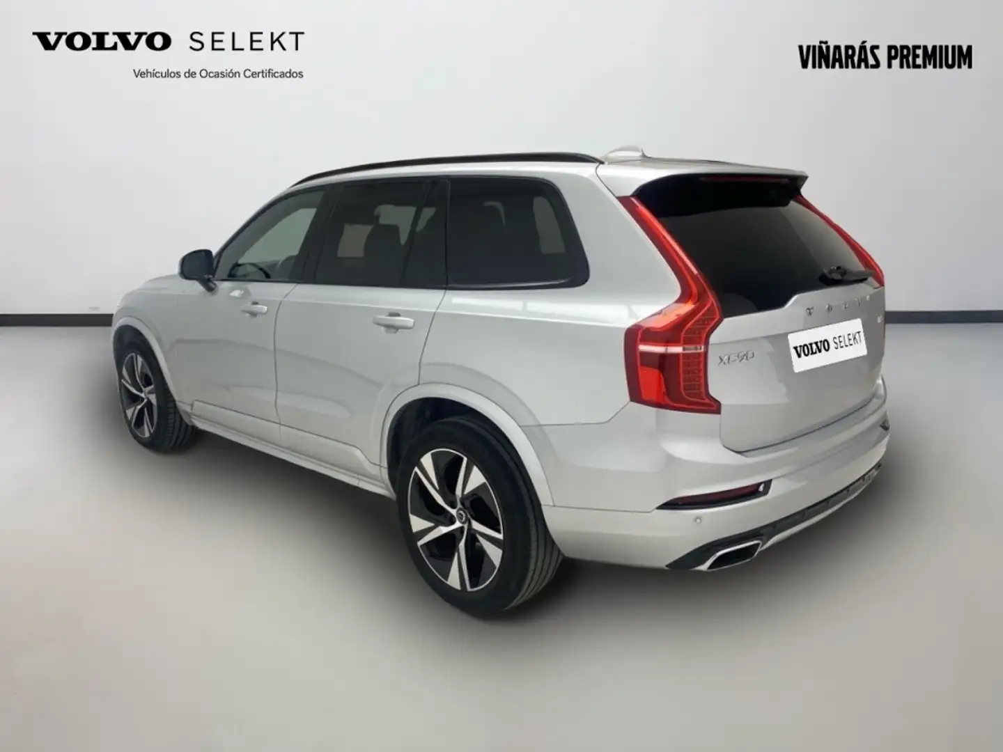 Volvo XC90 B5 R-Design 7pl. AWD Aut. Gris - 2