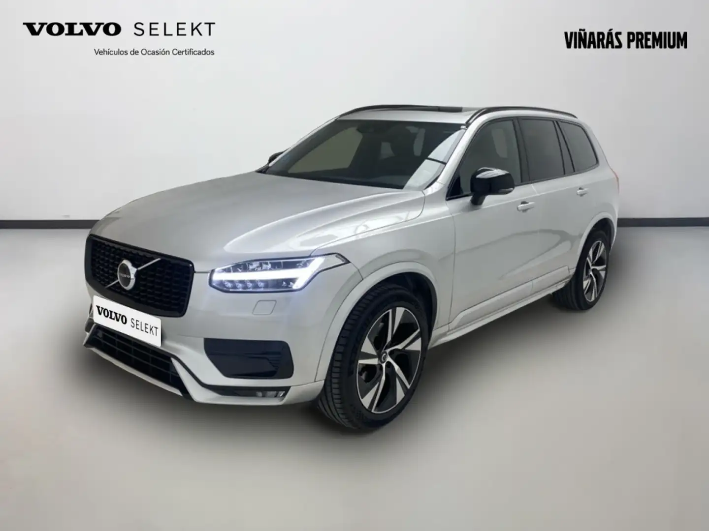 Volvo XC90 B5 R-Design 7pl. AWD Aut. Gris - 1