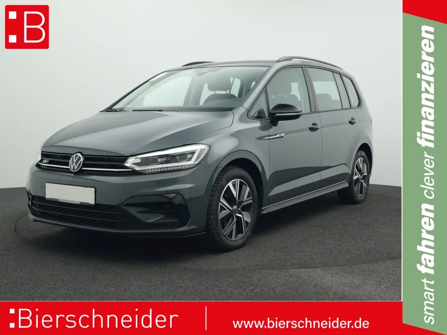Volkswagen Touran 2.0 TDI DSG Highline RLine BLACK-STYLE KAMERA NAVI Grau - 1