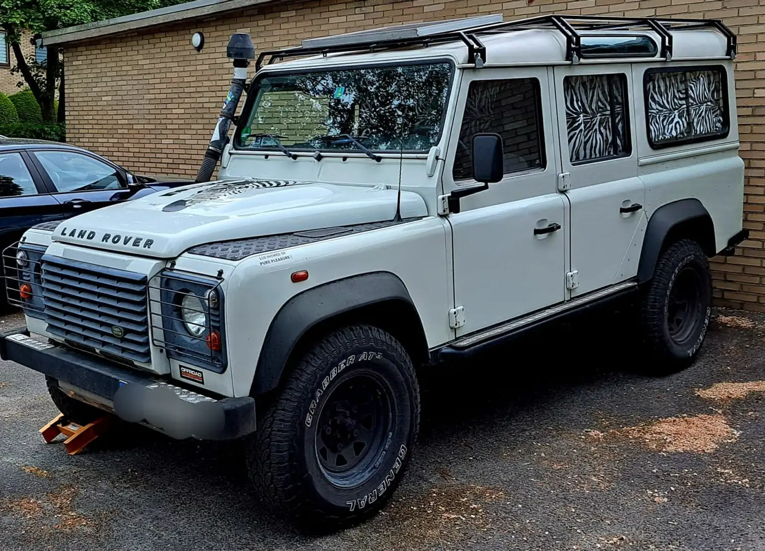 Land Rover Defender 110 TD4 Station Wagon E Weiß - 1
