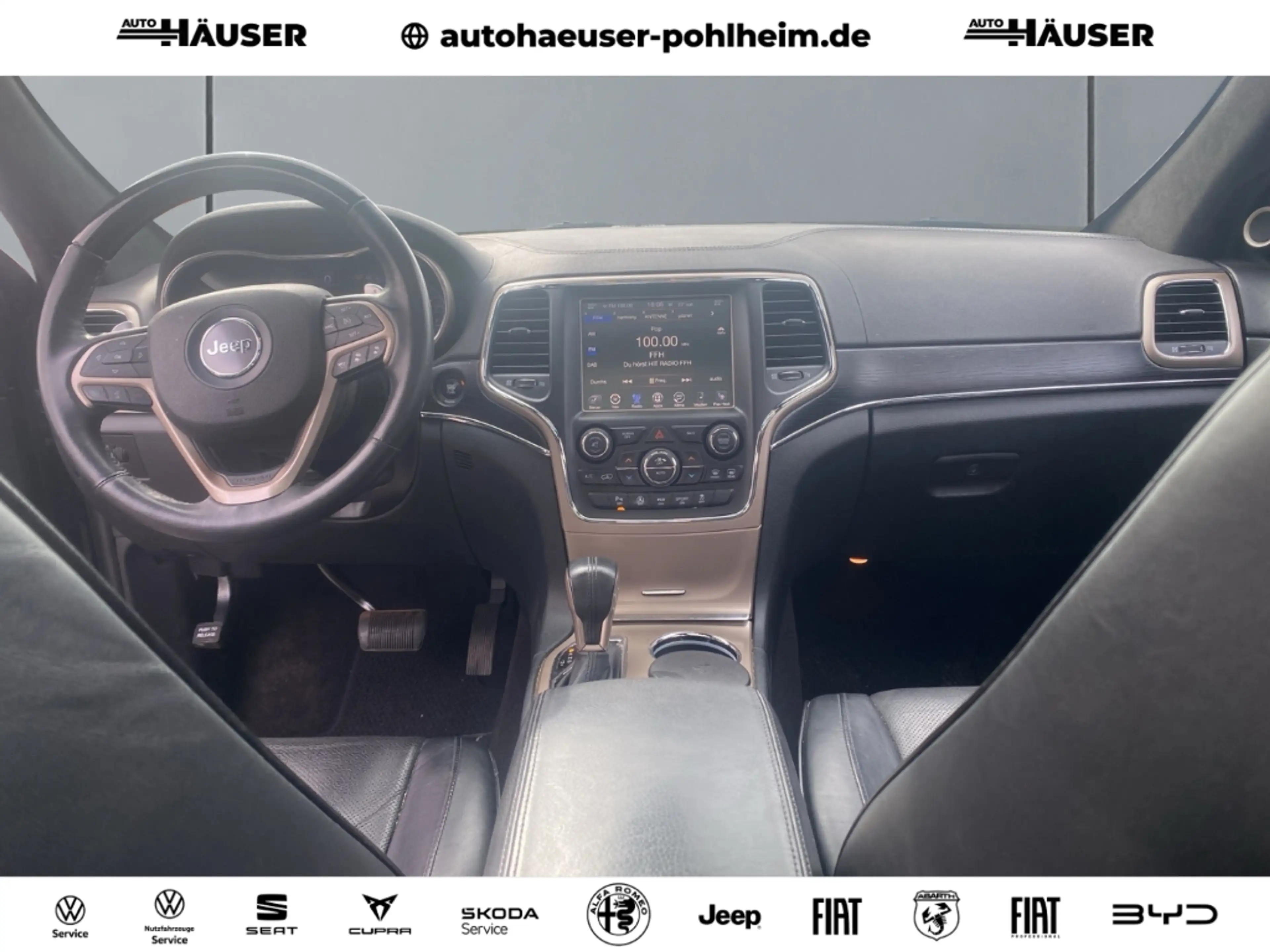 Jeep Grand Cherokee 3.0 CRD Summit PANO EL. HECKKL. H&K BI-XENON KAMER — photo 11