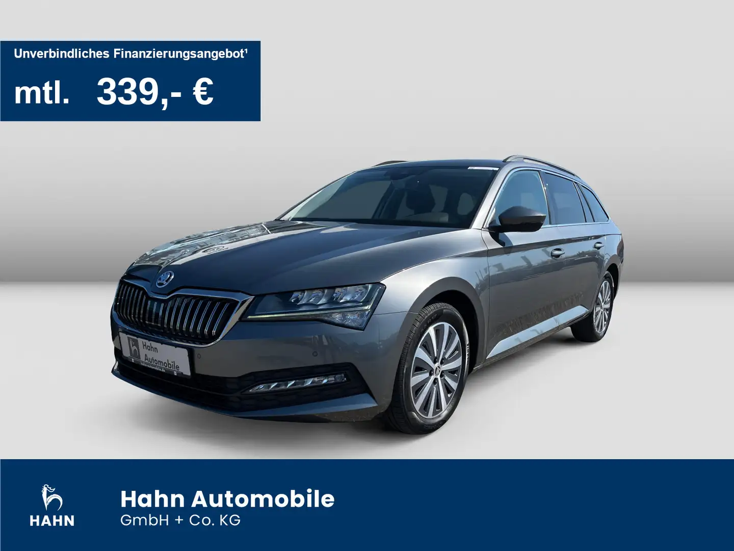 Skoda Superb Combi Ambition 2.0TDI DSG LED ACC Nav SHZ Grau - 1